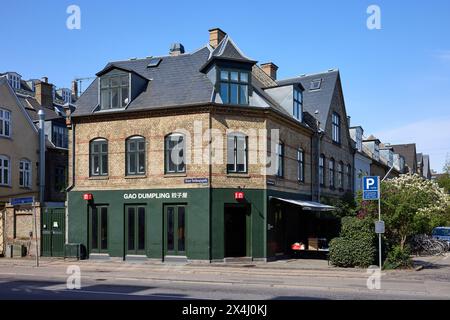 GAO Dumpling Bar �����, ?ster Farimagsgade, Copenhagen, Denmark Stock Photo