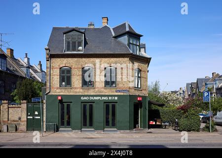 GAO Dumpling Bar �����, ?ster Farimagsgade, Copenhagen, Denmark Stock Photo