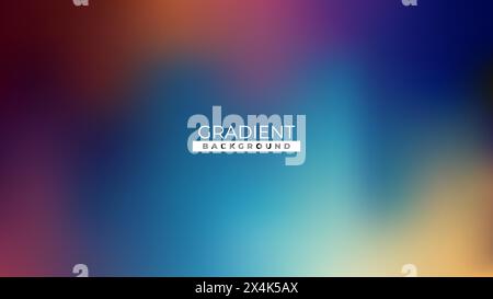 Gradient Background, Modern Colorful Gradient Vector Background Stock Vector