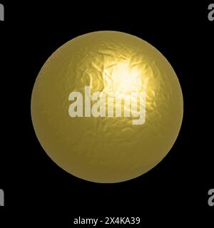 Earth globe 3d rendering isolated on black background. Stock Vector