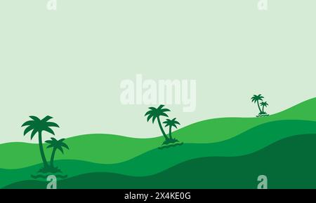 Trendy Typography Summer Vacation Text Illustration Stock Vector