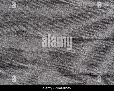 silver grey fabric texture useful as a background Stock Photo