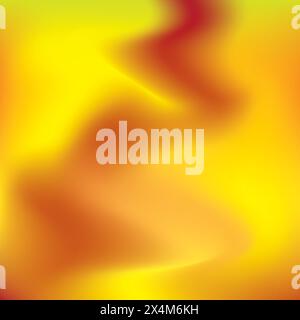 Abstract yellowred gradient mesh background Stock Vector