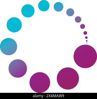 Vortex logo vector illustration symbol design Stock Vector