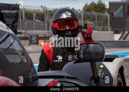 Le Castellet, France, 4 May 2024, #35 Ultimate (Fra) Ligier Js P320 - Nissan (LMP3) mechanic during the 4 Hours of Le Castellet, second race of the 2024 European Le Mans Series (ELMS) at Circuit Paul Ricard from May 02 to 05, 2024 in Le Castellet, France - Photo Laurent Cartalade/MPS Agency Credit MPS Agency/Alamy Live News Stock Photo