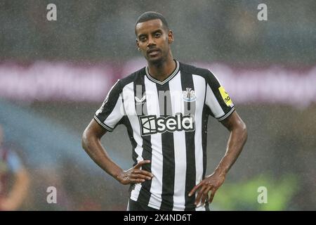 Burnley, UK. 04th May, 2024. Alexander Isak of Newcastle United looks on. Premier League match, Burnley v Newcastle Utd at Turf Moor in Burnley, Lancs on Saturday 4th May 2024. this image may only be used for Editorial purposes. Editorial use only, pic by Chris Stading/Andrew Orchard sports photography/Alamy Live news Credit: Andrew Orchard sports photography/Alamy Live News Stock Photo