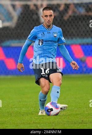 Sydney, Australia. 04th May, 2024. Joel Bruce King of Sydney FC team is seen in action during the Isuzu UTE A-League 2023-24 season Elimination Finals match between Sydney FC and Macarthur FC held at the Allianz Stadium. Final score Sydney FC 4 : 0 Macarthur FC. Credit: SOPA Images Limited/Alamy Live News Stock Photo