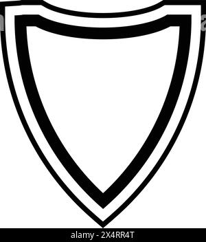 simple shield icon illustration templet design Stock Vector Image & Art ...