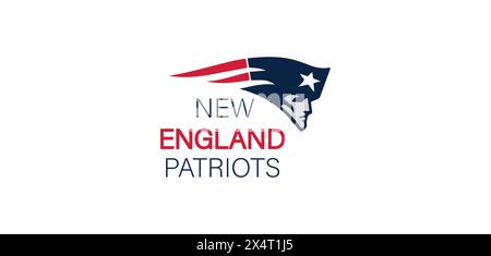 New England Patriots Beautiful Design Stock Vector