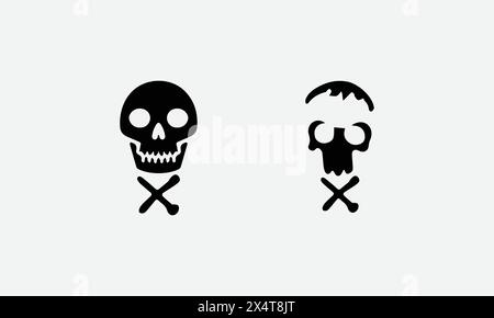 Illustration Minimal Black Emoji Icon Design Vector EPS 10 And JPG Stock Vector