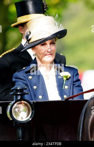 The Duchess of Edinburgh at the Royal Windsor Horse Show in Windsor, Berkshire. Picture date: Sunday May 5, 2024. Stock Photo