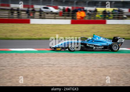 Maxwell DODDS 17 Virtuosi Racing Race 1 Donington at Donington Park, Derby, England on 27 April 2024. Photo by Chris Williams. Editorial use only, lic Stock Photo