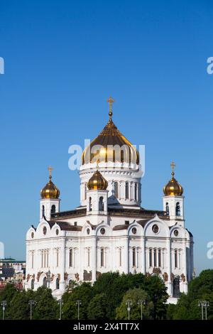 Cathedral Of Christ the Saviour, Moscow, Russia Stock Photo