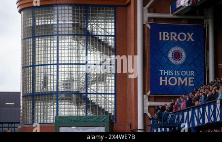 Ibrox Stadium, Glasgow, UK. 5th May, 2024. Scottish Premiership Football, Rangers versus Kilmarnock; General view of Ibrox Credit: Action Plus Sports/Alamy Live News Stock Photo