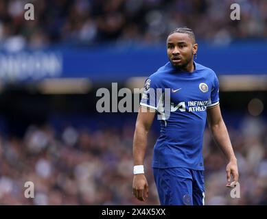 London, UK. 5th May, 2024. Christopher Nkunku of Chelsea during the Premier League match at Stamford Bridge, London. Picture credit should read: David Klein/Sportimage Credit: Sportimage Ltd/Alamy Live News Stock Photo