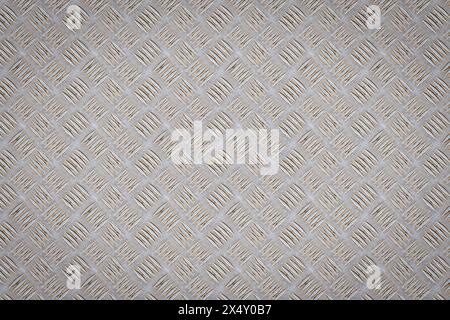 Metal Diamond Pattern Floor Seamless Texture Stock Photo