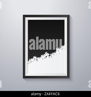 Simple frame with grunge texture style Stock Vector Image & Art - Alamy