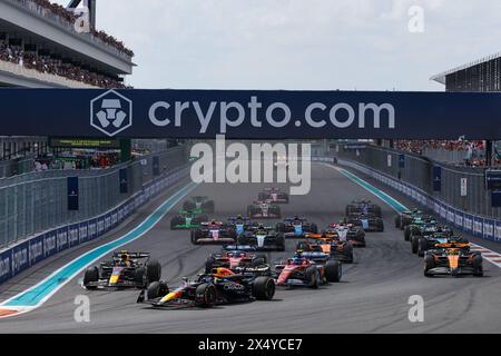 Miami Gardens, USA. 5th May, 2024. Former US President Donald Trump, F1 ...