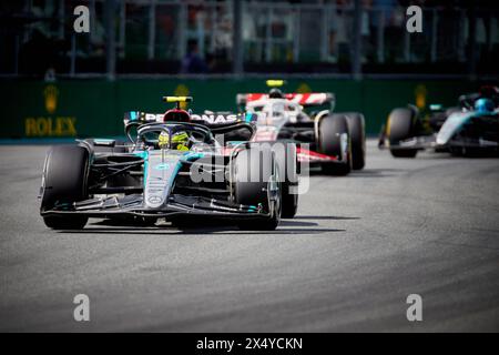 Miami Gardens, FL, USA. 5th May 2024. Race. F1 Miami GP at Miami Autodrome in Miami Gardens, Florida, USA. Credit: Yaroslav Sabitov/YES Market Media/Alamy Live News. Stock Photo