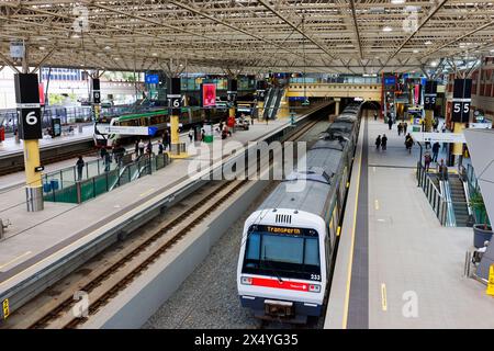 Perth railway station, Perth, Western Australia Stock Photo