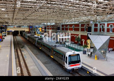 Perth railway station, Perth, Western Australia Stock Photo