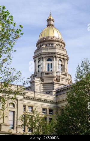 Wyoming, State Capitol, State government office in Cheyenne, Wyoming, USA Stock Photo