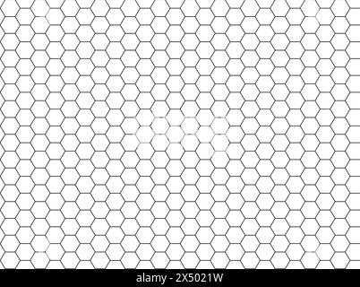 Beautiful seamless purple gradient hexagon pattern on white background ...