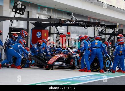 Miami Gardens, USA. 5th May, 2024. #16 Charles Leclerc (MCO, Scuderia ...