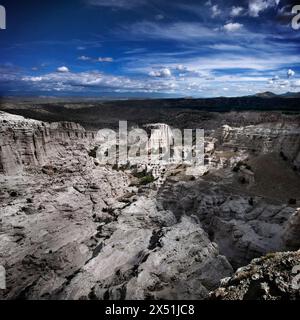 Plaza Blanco, Abiquiu, NM. Stock Photo