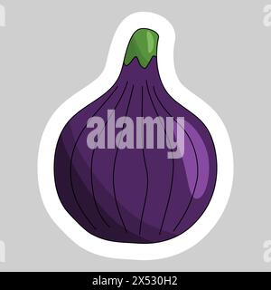 fig fruit cartoon vector illustration Stock Vector Image & Art - Alamy