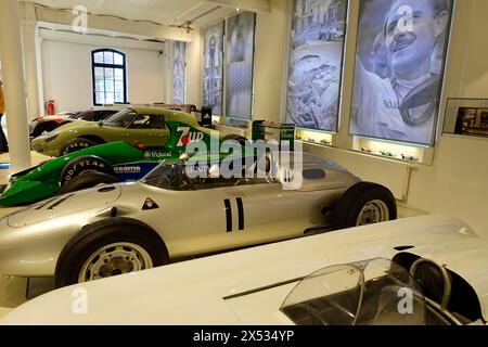 Prototypes in a museum, in a car museum, AUTOMUSEUM PROTOTYP, Hamburg, Hanseatic City of Hamburg, Germany Europe Stock Photo