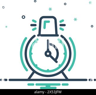 Icon for urgent, essential Stock Vector