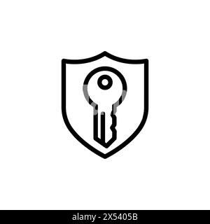 VPN, virtual private network icon design vector illustration Stock Vector