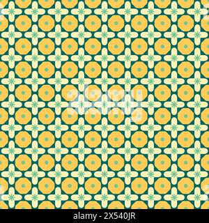 Vector tile pattern, Geometric Background Design Stock Vector