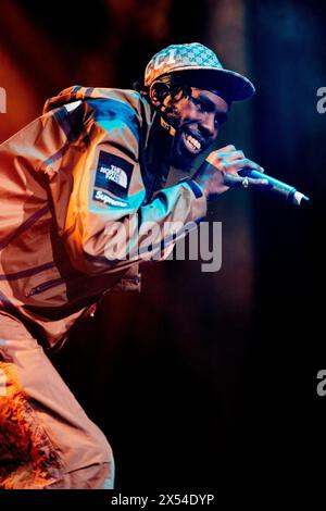 Sainte Uk Rapper Italy 4 May 2024 Sainté - rapper - live at Alcatraz Milan © Andrea ...