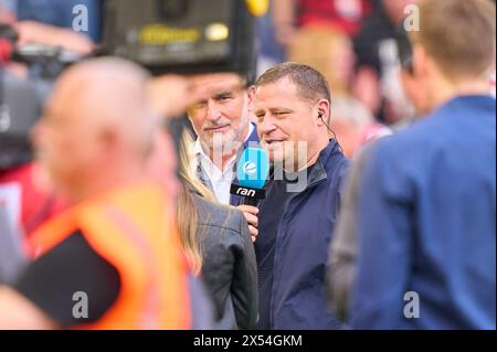 Stuttgart, Germany. 04th May, 2024. Max Eberl, Sportvorstand und Manager FC Bayern, before the match VFB STUTTGART - FC BAYERN MUENCHEN 3-1 on May 4, 2024 in Stuttgart, Germany. Season 2023/2024, 1.Bundesliga, matchday 32, 32.Spieltag, Muenchen, Munich Photographer: ddp images/star-images - DFL REGULATIONS PROHIBIT ANY USE OF PHOTOGRAPHS as IMAGE SEQUENCES and/or QUASI-VIDEO - Credit: ddp media GmbH/Alamy Live News Stock Photo