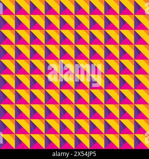 Triangle Geometric Pattern Colorful Background. wallpaper vector Stock Vector