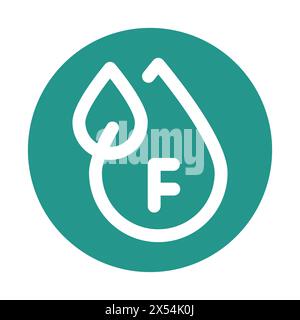 Trans fat line black icon. Nutrition facts. White sugar set with piles and cubes. Stock Vector