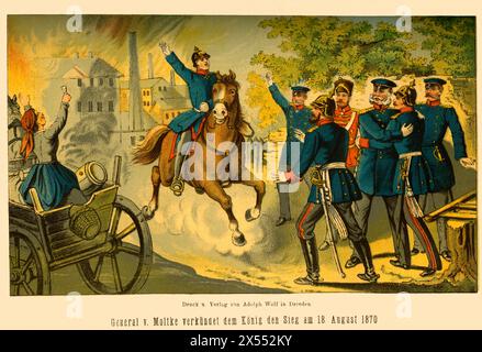 events, Franco-Prussion war, 1870-1871, ARTIST'S COPYRIGHT HAS NOT TO BE CLEARED Stock Photo