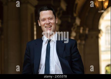 London, England, UK. 7th May, 2024. Justice Secretary ALEX CHALK arrives at Downing Street for a Cabinet Meeting. (Credit Image: © Thomas Krych/ZUMA Press Wire) EDITORIAL USAGE ONLY! Not for Commercial USAGE! Stock Photo