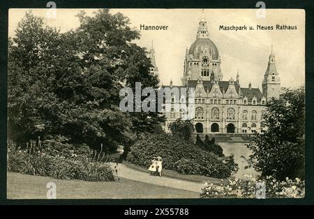 First World War / WWI, Germany, Lower Saxony, Hannover, ARTIST'S COPYRIGHT HAS NOT TO BE CLEARED Stock Photo