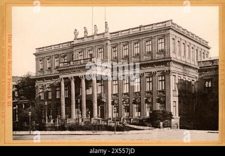 geography / travel, Germany, Berlin, Unter den Linden, Palace of the Emperor Friedrich III, ARTIST'S COPYRIGHT HAS NOT TO BE CLEARED Stock Photo