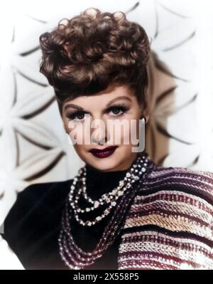 Ball, Lucille, 6.8.1911 - 26.4.1989, American actress, portrait, 1950s, ADDITIONAL-RIGHTS-CLEARANCE-INFO-NOT-AVAILABLE Stock Photo