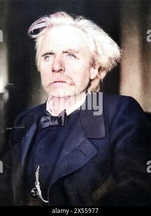 Grieg, Edvard, 15.6.1843 - 4.9.1907, Norwegian composer, portrait, circa 1900, ADDITIONAL-RIGHTS-CLEARANCE-INFO-NOT-AVAILABLE Stock Photo