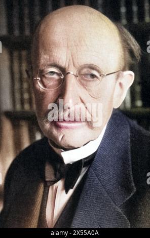Planck, Max, 23.4.1858 - 4.10.1947, German scientist (physicist), portrait, ADDITIONAL-RIGHTS-CLEARANCE-INFO-NOT-AVAILABLE Stock Photo