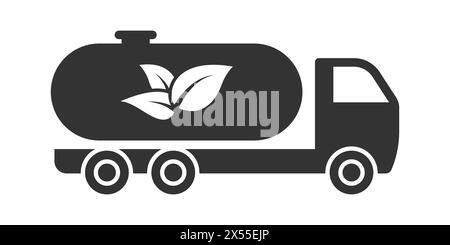 Biogas tank icon. Vector illustration Stock Vector