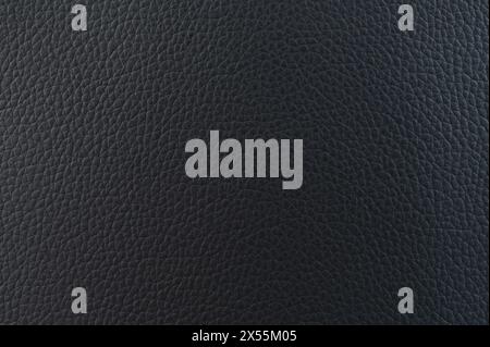 Grey gradient leather background flat macro close up view Stock Photo