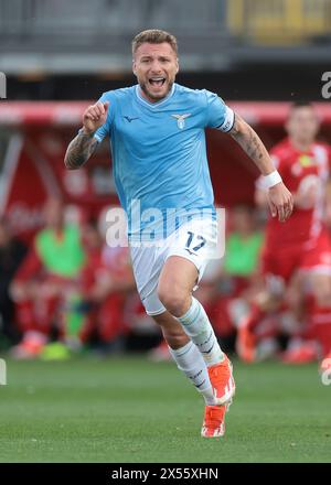 Monza, Italy. 4th May, 2024. Ciro Immobile of SS Lazio during the Serie A match at U-Power Stadium, Monza. Picture credit should read: Jonathan Moscrop/Sportimage Credit: Sportimage Ltd/Alamy Live News Stock Photo