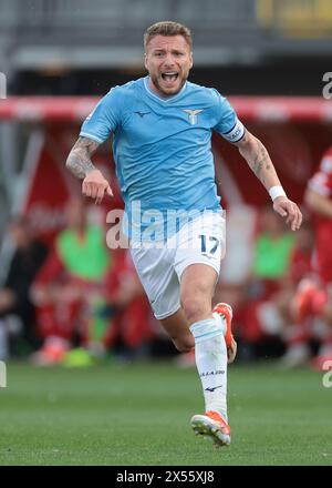 Monza, Italy. 4th May, 2024. Ciro Immobile of SS Lazio during the Serie A match at U-Power Stadium, Monza. Picture credit should read: Jonathan Moscrop/Sportimage Credit: Sportimage Ltd/Alamy Live News Stock Photo