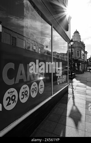 CAMBORNE TOWN CENTRE Stock Photo